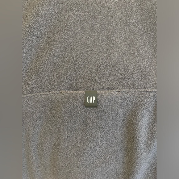 Yeezy Gap Fleece Padded Hoodie Dark Gray - Picture 4 of 7